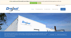 Desktop Screenshot of dreisol.de